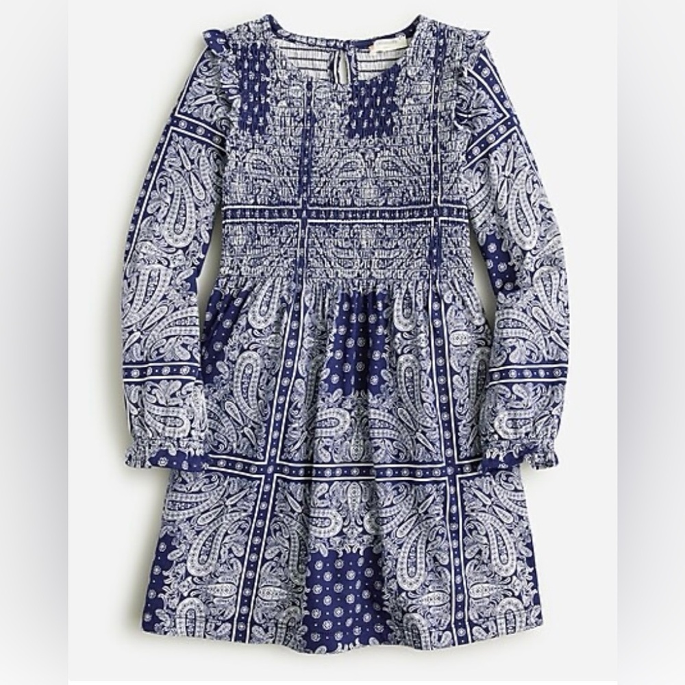 Crewcuts paisley/bandana dress - worn once!